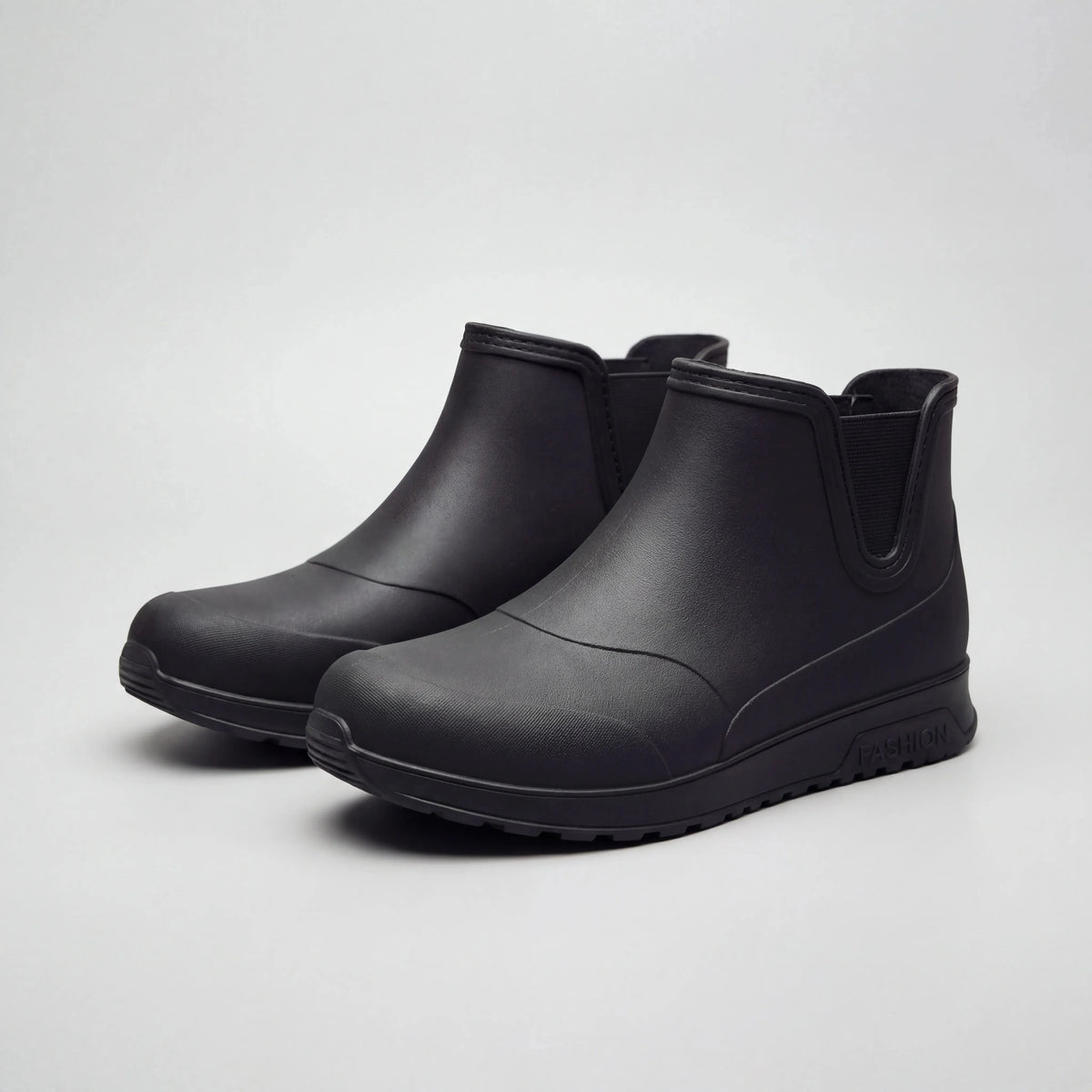 Women's Waterproof Rain Boots Slip-On Rubber Chelsea Ankle Anti-Slip Garden