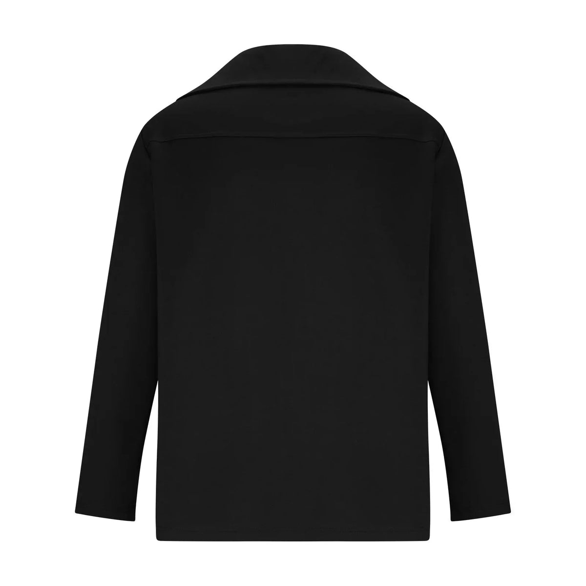 Men's Wool Blend Peacoat Double-Breasted Wide Lapel Mid-Length Tailored